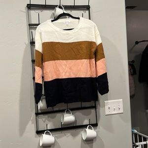 NWOT Hailey & Co Striped Sweater